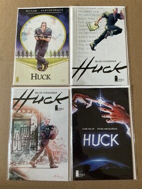 Huck 4 Comic Lot Issues #1, 2, 3, 4 Image Comics 2015 Mark Millar